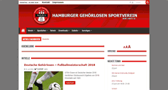 Desktop Screenshot of hgsv.de